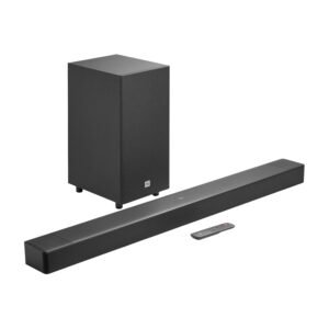 JBL New Launch Cinema SB595 5.1 (3.1.2) Channel Soundbar with True Dolby Atmos®, Wireless Subwoofer, HDMI eARC, Bluetooth Streaming